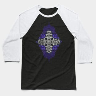 Double Dorje - Vishvavajra  -Vajra Baseball T-Shirt